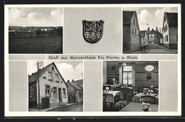 AK Monzernheim /Krs. Worms, Gasthof Zum Deutschen Haus  - Worms