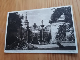 AK Mikulov NIKOLSBURG Schlossgarten 1928 Tschechien Schöne Alte Postkarte Mähren  HEIMAT SAMMLER  ORIGINAL  GUT ERHALTEN - Czech Republic