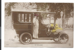 Artiste Mme RÉJANE - Montant Dans Un Taxi Parisien - Belle Carte - Automobile Beau Plan - VENTE DIRECTE X - Theatre