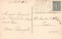 24-5497 : OBLITERATION DAGUIN.  PLOMBIERES-LES-BAINS VOSGES - Mechanical Postmarks (Other)