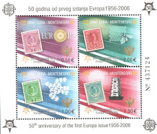 MONTENEGRO, EUROPA, CEPT, 2006, BLOCK, NUOVI (MNH**) Mi:ME BL2A, Sn:ME 129E, Yt:ME BF2 - Montenegro