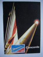 Avion / Airplane / AIR FRANCE / Concorde / Carte Maximum - 1946-....: Era Moderna