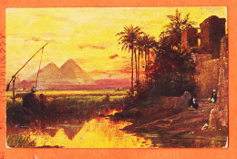 09956 / ⭐ (•◡•) Ägypten ◉ GIZEH Pyramides ◉ Egypte Piramids Pyramides 1905s ◉ ROMMLER JONAS Dresden R-134 Egypt - Guiza