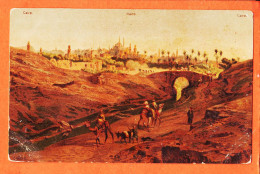 09991 / ⭐ LE CAIRE Egypte ◉ KAIRO CAIRO 1900s ◉ Illustrateur WERNER  Edition PLENTL MARY MILL GRAZ-CAIRO F-M-K 1413 - Kairo