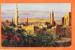 09947 / ⭐ LE CAIRE Egypte ◉ Vue Prise Hotel Du NIL CAIRO From NILO KAIRO ◉ Illustrateur ?  Lithographie R-142 R & J.D - Cairo
