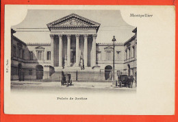 09939 / ⭐ MONTPELLIER 34-Herault ◉ Palais De Justice 1900s ◉ Edition B.F Paris  - Montpellier