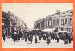 09942 / ⭐ LANTA 31-Haute Garonne ◉  Jour De Marché Place QUINQUIRIS Et GRAND-RUE 1910s ◉ LABOUCHE 11180 - Sonstige & Ohne Zuordnung