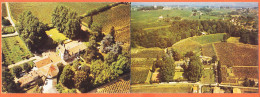 09534 /⭐ ◉  ♥️ SAINT-EMILION 33-Gironde Chateau BELLEFONT-BELCIER Vue Aérienne Vigne Propriété 1979 Double-Carte BERTHON - Saint-Emilion