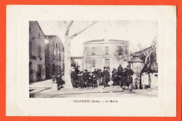 09553 /⭐ ◉  ♥️ Rare VILLEPINTE 11-Aude MAIRIE Villageois 1911 Achille à Marie SERRES Boussac-Edit Détourée OLIER - Autres & Non Classés