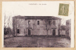 09741 / ⭐ ♥️ Peu Commun CANAULES 30-Gard Ecoles Cour Intérieure 1920s à Fernande HUGUET Massanes Tavernes-BRUNEL ALAIS  - Other & Unclassified