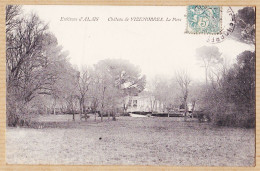 09702 / ⭐ Curiosité Erreur Impression VIZENOBRES Pour VENEZOBRES  Environs D' ALAIS Gard Le Château Parc 1905 à DUCROS  - Other & Unclassified