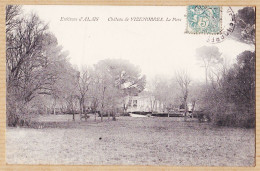 09702 / ⭐ Curiosité Erreur Impression VIZENOBRES Pour VENEZOBRES  Environs D' ALAIS Gard Le Château Parc 1905 à DUCROS  - Sonstige & Ohne Zuordnung