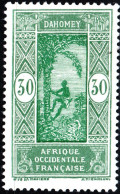 DAHOMEY, COSTUMI LOCALI, 1927, NUOVI (MLH*) Mi:DY 73, Scott:DY 59, Yt:DY 86 - Unused Stamps