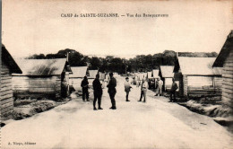 N°1383 W -cpa Camp De Sainte Suzanne -vue Des Baraquements- - Casernas