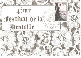 Caudry. 4ème Festival De La Dentelle Du 3 Au 11 Mai 1975 - Caudry