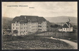 AK Wilhelmsheim, Lungeheilanstalt, Schlafbau, Kapelle  - Autres & Non Classés