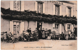 45, Gien, Hotel Du Bourbonnais - Gien