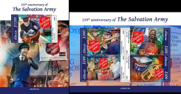 Liberia 2020, Salvation Army, 4val In BF +BF - Secourisme