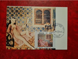 Carte Maximum 1982 BALTHUS LA CHAMBRE TURQUE - 1980-1989