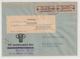 ZKD-Brief: "Achtung! ..." (Hektographierter Klebezettel) - Other & Unclassified