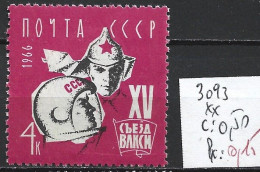 RUSSIE 3093 ** Côte 0.50 € - Nuovi