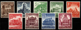 Deutsches Reich 1940 - Mi.Nr. 751 - 759 - Postfrisch MHH - Ungebraucht