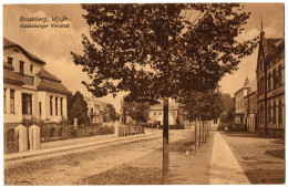 1.12.17 ROSENBERG, RIESENBURGER VORSTADT, 1912,  POSTCARD - Westpreussen