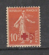 France N° 146 ** Au Profit De La CR +5c S.10 C Rouge - Unused Stamps