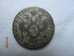 Austria: 3 Kreutzer 1840 - Autriche