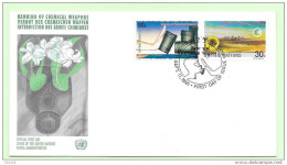 1991 - 592 / 593- Interdiction De L'utilisation Des Armes Chimiques - 31 - FDC