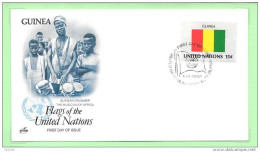 1980 - 320 - Drapeau - Guinée - 27 - FDC