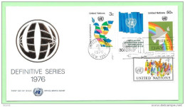 1976 - 259 / 262- Série Courante - 13 - FDC