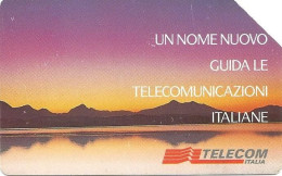 Italy: Telecom Italia - Un Nome Nuovo Guida Le Telecomunicazioni - Öff. Werbe-TK