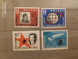 1961	Poland	Space (F92) - Unused Stamps