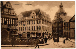 1.12.18, PADERBORN, RATHAUSPLATZ, 1913,  POSTCARD - Paderborn