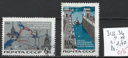 RUSSIE 3133-34 Oblitéré & ** Côte 1.40 € - Oblitérés