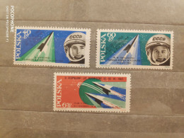 1963	Poland	Space (F92) - Unused Stamps