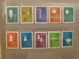 1963	Poland	Space (F92) - Unused Stamps