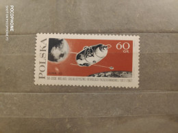 1967	Poland	Space (F92) - Unused Stamps
