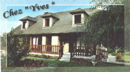 *Carte Visite - Chez YVES Chambre Chez L'Habitant à Salles Curan (12) - Cartes De Visite