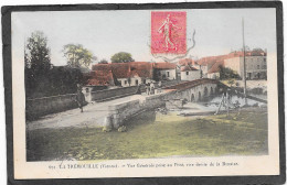 86 - LA TRIMOUILLE - Vue Générale Prise Du Pont, Rive Droite De La Benaize - La Trimouille