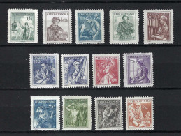 TCHECOSLOVAQUIE Ca.1945-59: Lot De Neufs* - Unused Stamps