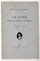 C. Casati - La Gens - Origine Etrusque De La Gens Romaine - 1886-1887 - Andere & Zonder Classificatie