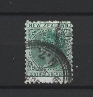 New Zealand 1882  Queen Victoria Y.T. 63 (0) - Used Stamps