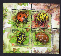 BELARUS 2015 Insects. Ladybirds. M/S** - Other & Unclassified