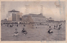 Cartolina Lido Di Venezia - Spiaggia - Venezia (Venedig)