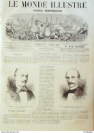 Le Monde Illustré 1869 N°615 Bordeaux (33) Grèce Athenes Le Pirée Marseille (13) - 1850 - 1899