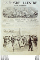 Le Monde Illustré 1869 N°617 Arabie Aldhareb Terbe Chine Pekin Egypte Caire Augerville (45) Belgique - 1850 - 1899