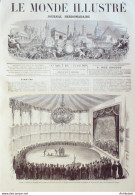 Le Monde Illustré 1869 N°628 Egypte Kars-El-Aaali Caire Belgique Seraing Turquie Constantinople Bosphore Sigmaringen - 1850 - 1899