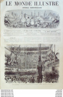 Le Monde Illustré 1869 N°632 Havre (76) Yacht Hirondelle Neuilly (92) Bretagne Carnaval - 1850 - 1899
